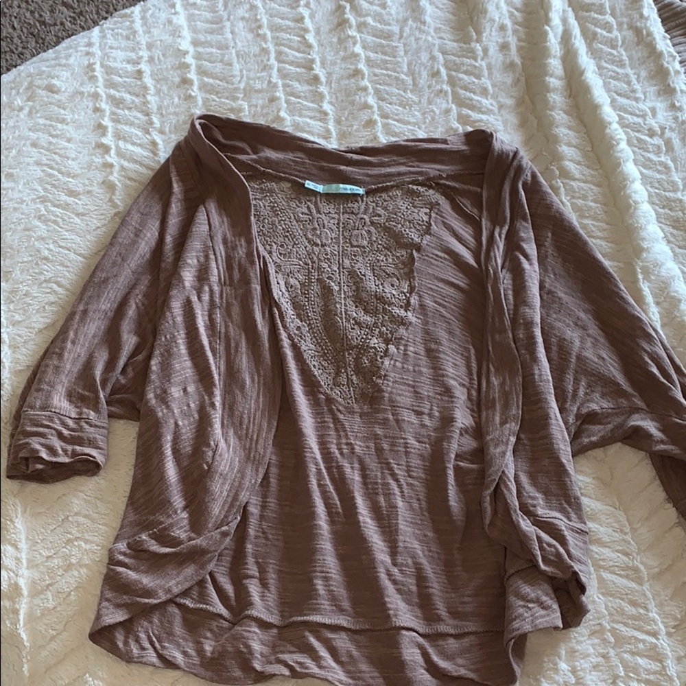 Maurices crochet cardigan
